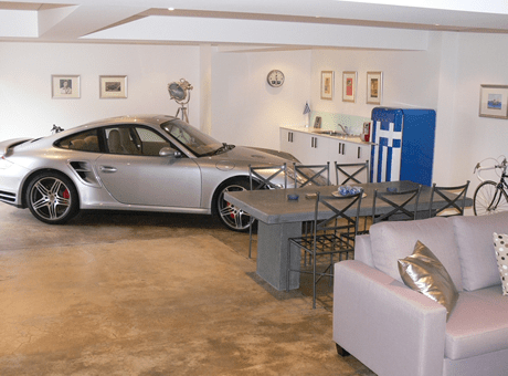 Car inside a Residential house - Paddington Painting & Decorating